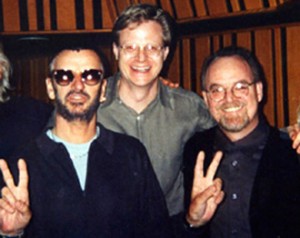 (l-r): Ringo Starr, Brad Rosenberger, Rick Shoemaker.