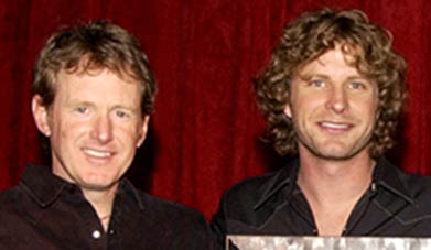 Brett Beavers and Dierks Bentley