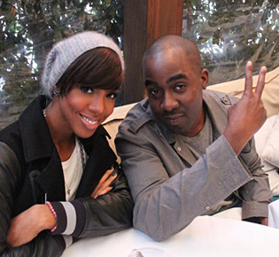 Chris Anokute with Kelly Rowland.