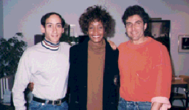 Allan Rich, Whitney Houston and Jud Friedman