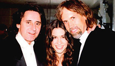 John Alexander, Alanis Morissette and Glen Ballard.