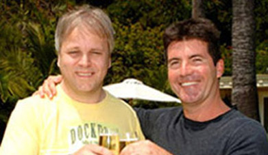 Jorgen Elofsson and Simon Cowell