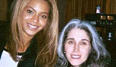 Beyonce and Teresa LaBarbera Whites