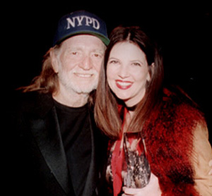 Aimee Mayo with Willie Nelson