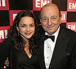 Arif Mardin with Norah Jones.