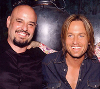 Dennis Matkosky with Keith Urban.