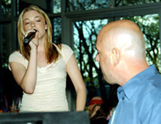 Dennis Matkosky with LeAnn Rimes.