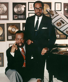 Leon Huff & Kenny Gamble in 1986.