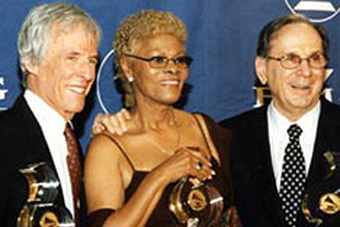 Burt Bacharach, Dionne Warwick & Hal David.