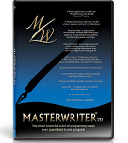 The cover artwork for MasterWriter 2.0.