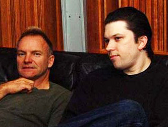 Sting and Martin Kierszenbaum