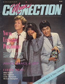 Music Connection magazine (pictured l-r): Tom Sturges, Linda Blum-Huntington and Dale Kawashima.
