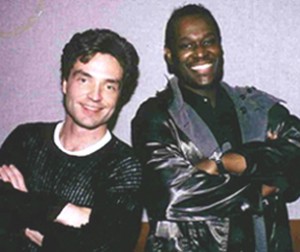 Richard Marx with Luther Vandross.