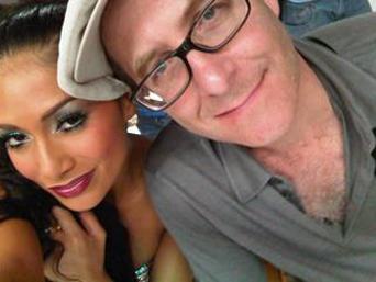 Ron Fair and Nicole Scherzinger