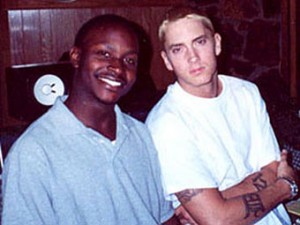 Rom Feemstar with Eminem.