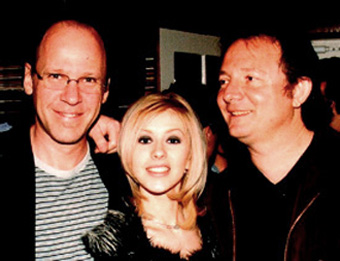 Steve Kipner Writes Big Hits For Christina Aguilera, Olivia Newton-John, 98 Degrees And Chicago 1 Steve Kipner (right) with Christina Aguilera and David Frank.