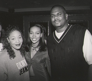 Tamara Savage, Monica and Big Jon Platt.