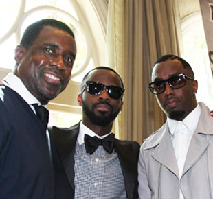 Trevor Gale, Bryan-Michael Cox, and Sean "Diddy" Combs.