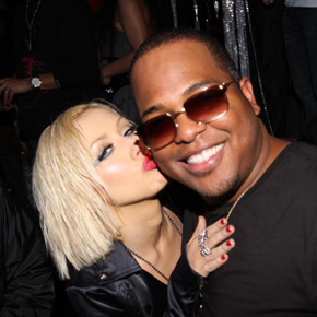 C. Tricky Stewart with Christina Aguilera.