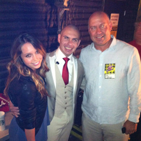 Dominique Vellutato, Pitbull and Jim Vellutato