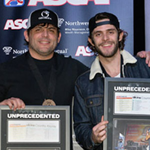 Rhett Akins with his son, Thomas Rhett.