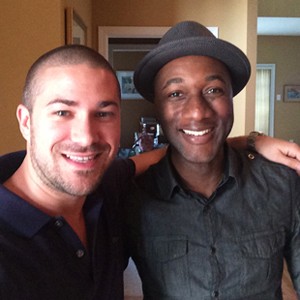 John Ehmann and Aloe Blacc.