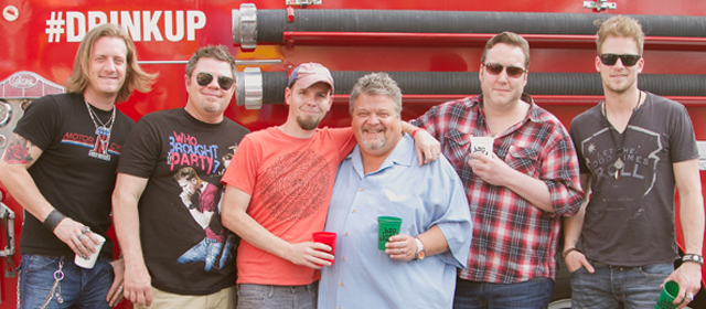 Tyler Hubbard (of Florida Georgia Line), Rodney Clawson, Chris Tompkins, Craig Wiseman, Joey Moi and Brian Kelley (Florida Georgia Line).