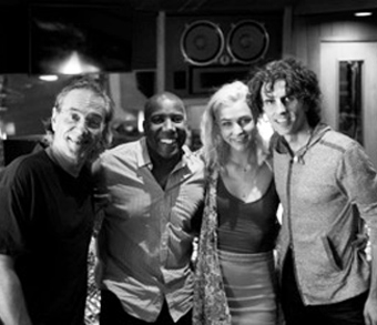 Vinnie Colaiuta, Nathan East, Lava/Republic artist Maty Noyes, Stephan Moccio.