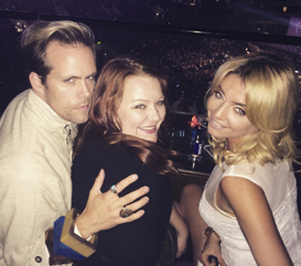 Justin Tranter, Audra Mae and Katie Vinten.