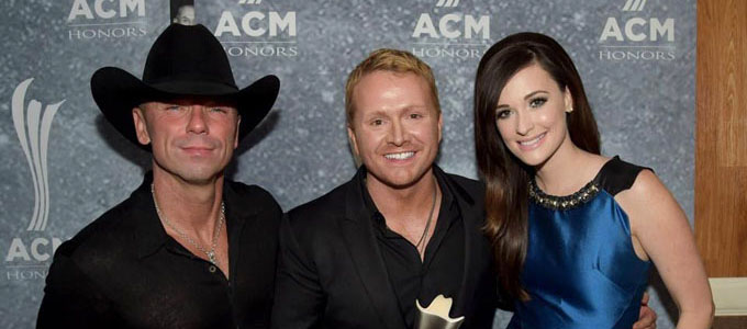 Kenny Chesney, Shane McAnally & Kacey Musgraves.