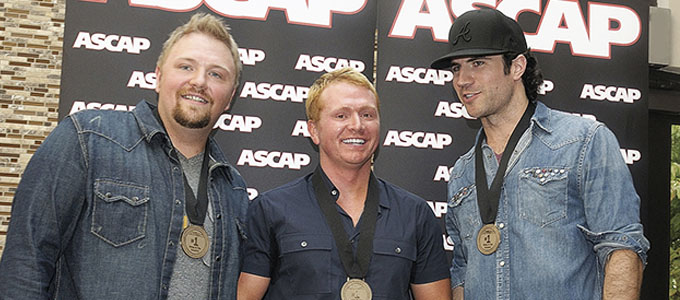 Josh Osborne, Shane McAnally, and Sam Hunt.