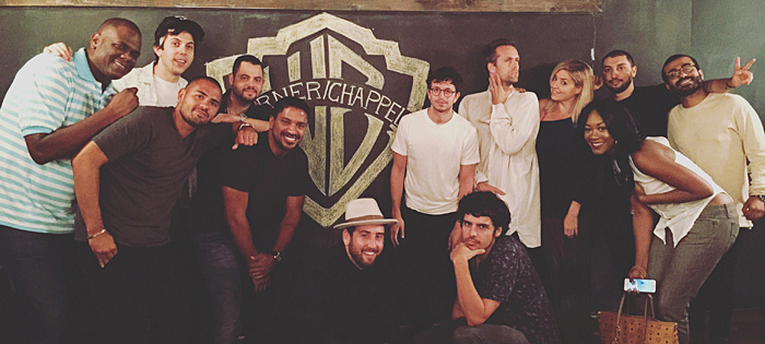 Warner/Chappell team photo: Jon Platt, Juan Madrid, Ryan Rabin, Marc Wilson, Ryan Press, Ross Golan, Ben Berger, Ryan McMahon, Justin Tranter, Katie Vinten, Priscilla Renea, Ilya Salmanzadeh and Ali Payami.