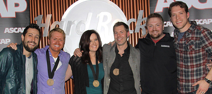 Matthew Ramsey, Shane McAnally, Brandy Clark, Trevor Rosen, Josh Osborne & Matt Jenkins. 