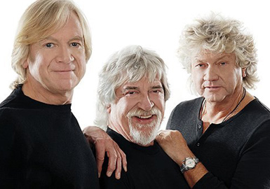 The Moody Blues: Justin Hayward, Graeme Edge & John Lodge.