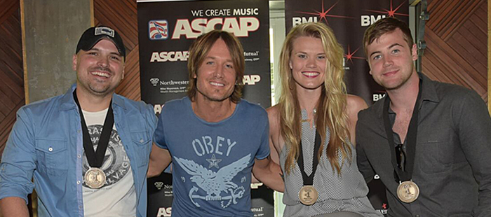  Jon Nite, Keith Urban, Nicole Galyon and Jimmy Robbins.