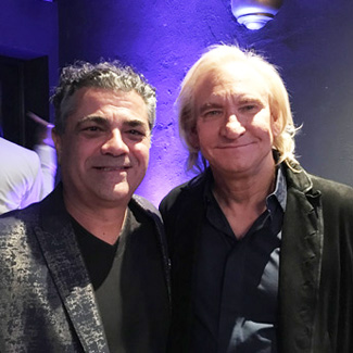 Evyen Klean and Joe Walsh