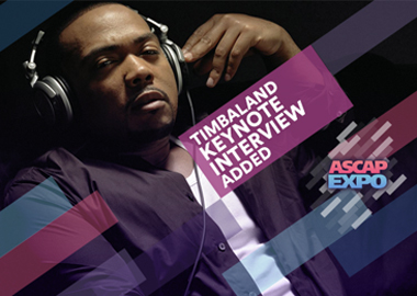 Timbaland, Melissa Etheridge, OMI, Nate Ruess, Rob Thomas, Charles Kelley, Greg Kurstin, Andra Day, Ashley Gorley Headline This Year's ASCAP EXPO 1 Timbaland
