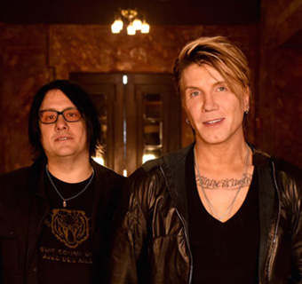 John Rzeznik and Robby Takac of the Goo Goo Dolls.