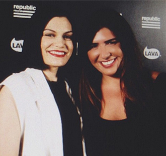 Jessie J and Emily Warren