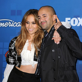 Jennifer Lopez and RedOne.