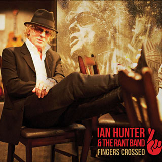 The cover of Ian Hunter's new album, <em>Fingers Crossed</em>.