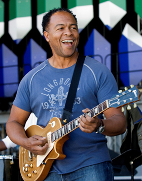 Ray Parker Jr. performing live.