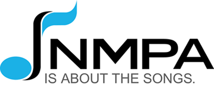 The logo of the National Music Publishers Association (NMPA).