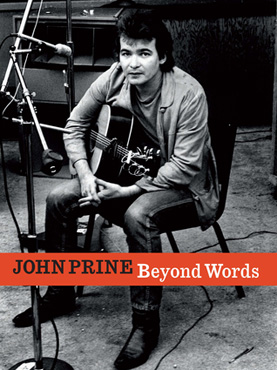 The cover of John Prine's book, <em>Beyond Words</em>.