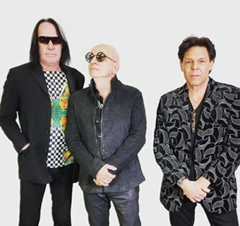 Todd Rundgren, Willie Wilcox and Kasim Sulton.