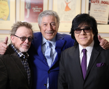 Paul Williams, Tony Bennett and John Titta