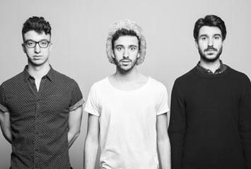 AJR (pictured l-r): Ryan Met, Jack Met and Adam Met