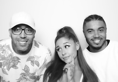 Mr. Franks, Ariana Grande and Tommy Brown