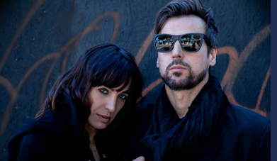 Chantal Kreviazuk and Raine Maida