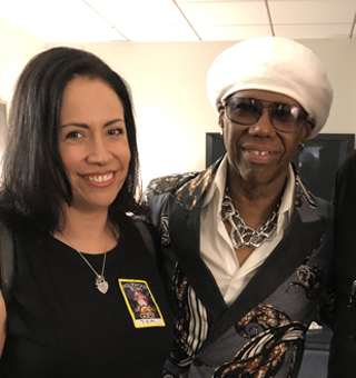 Alex Flores and Nile Rodgers